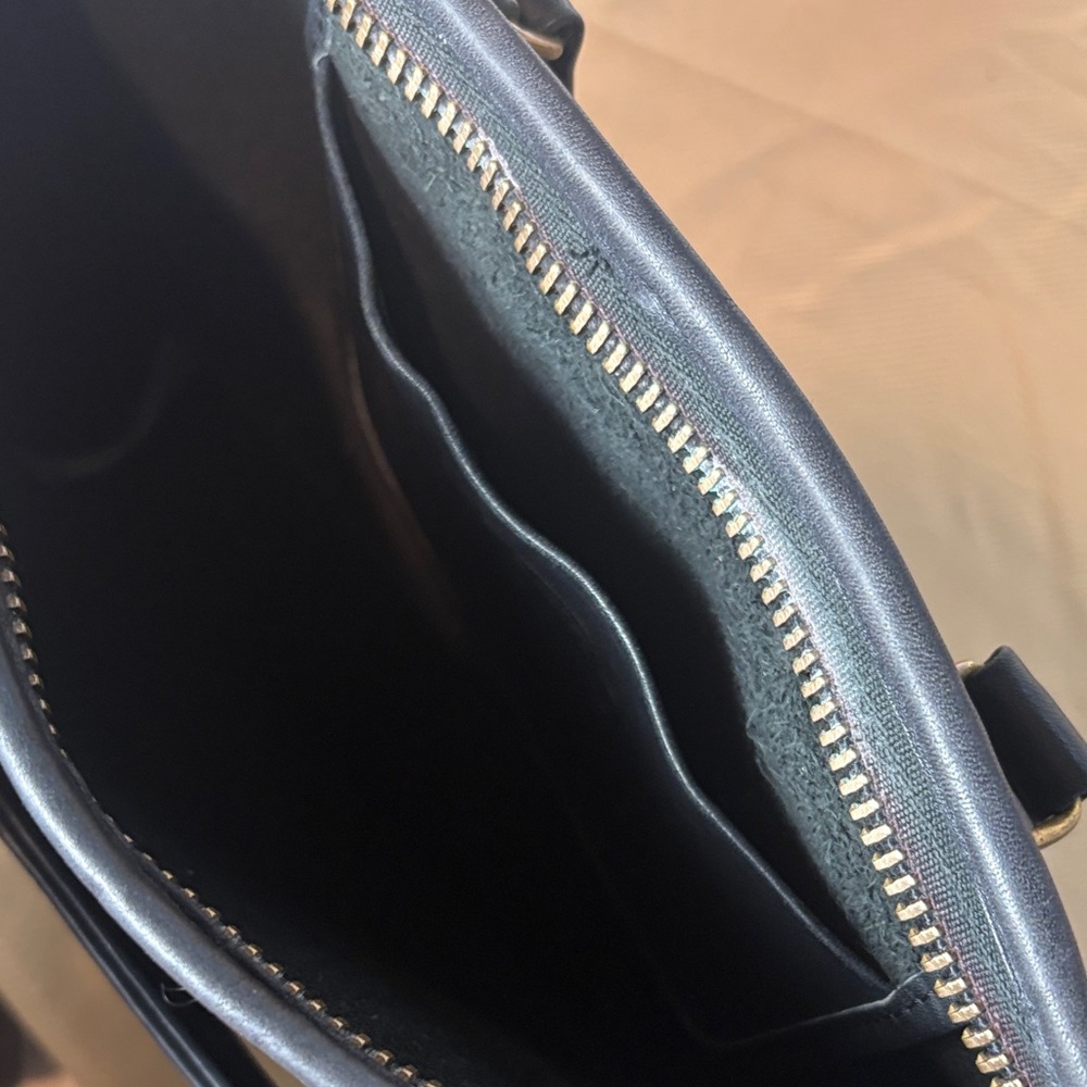 Vintage Coach Bonnie Cashin Era Slim Satchel #7711 or Briefcase - Perfect! - Picture 8 of 10